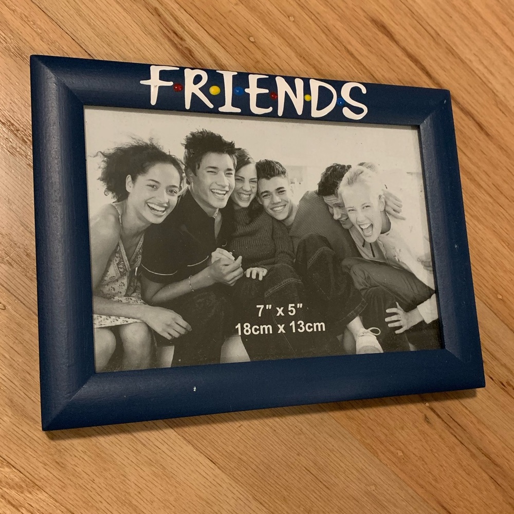 🎉Host Pick🎉 NWOT FRIENDS Picture Frame Photograph Blue